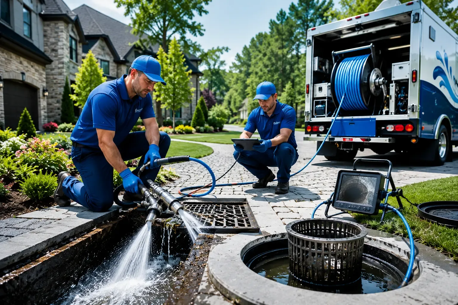Local outdoor drain cleaning professionals in Prue, OK